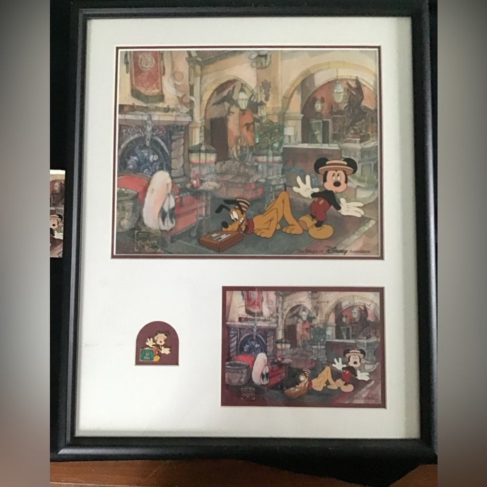 A signed, hand painted, Ltd Edition Cel from the Disney-MGM Studios Gallery.
